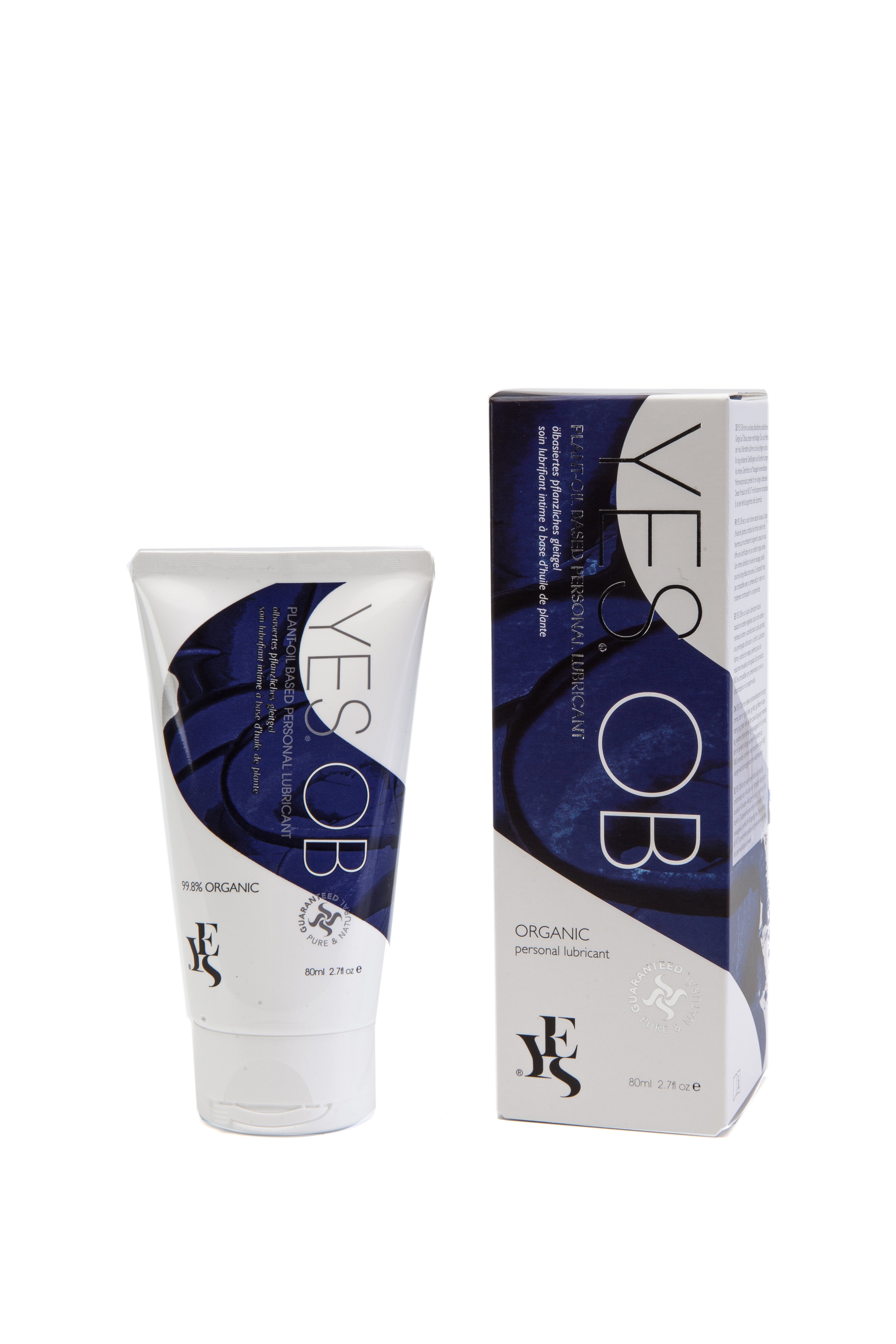 YES Natural Plant-Oil Based Personal Lubricant-80ml