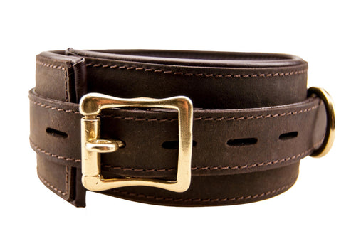 BOUND Nubuck Leather Collar