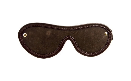 BOUND Nubuck Leather Blindfold