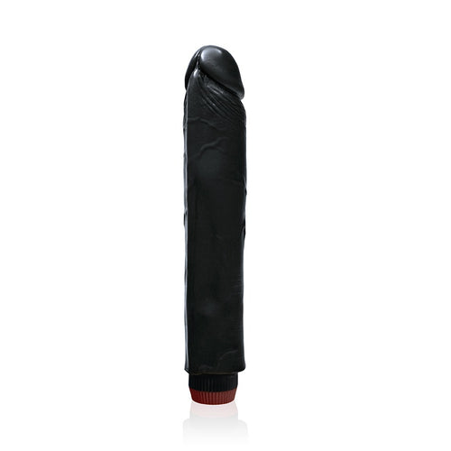 SI Novelties 10 Inch Vibrating Cock-Black