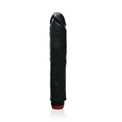 SI Novelties 10 Inch Vibrating Cock-Black