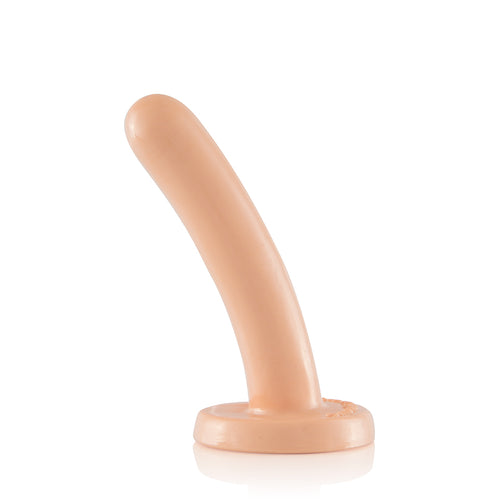 Si Novelties Petite 5 inch Strap-On Dildo-Vanilla