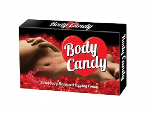 Edible Strawberry Body Popping Candy