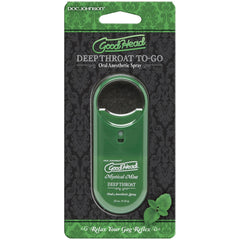 Doc Johnson GoodHead To-Go - Deep Throat Spray - Mystical Mint