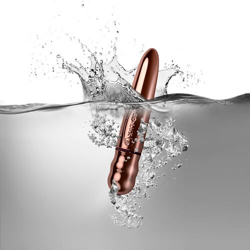 Rocks Off RO-LUX 7 Speed Rose Gold Vibrating Bullet belaadult Rocks Off RO-LUX 7 Speed Rose Gold Vibrating Bullet belaadult