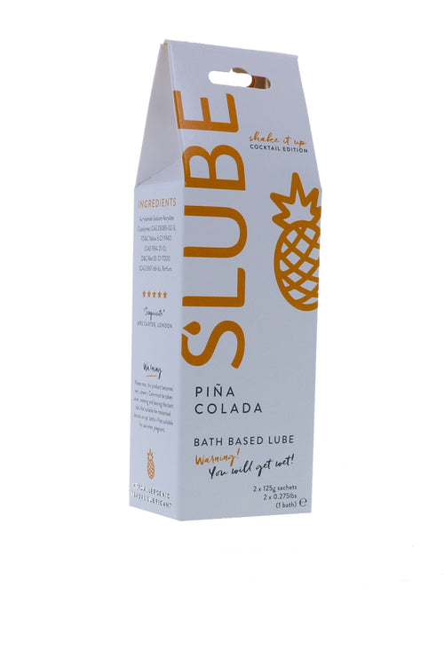 Slube Pina Colada Water Based Bath Gel 250g