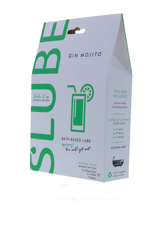 Slube Gin Mojito Water Based Bath Gel 500g