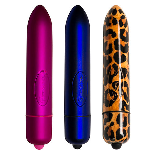Rocks Off RO 160mm Ammunition for Love 10 Speed Bullet-Cobalt Blue
