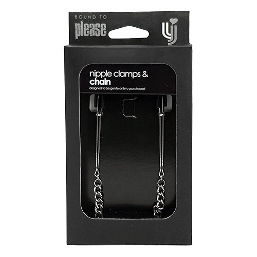 Bound to Please Nipple Clamps & Chain