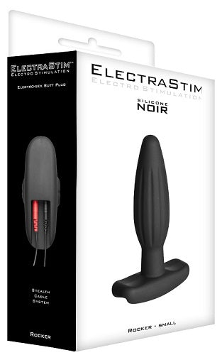 Electrastim Noir Rocker Electro Butt Plugs-Small