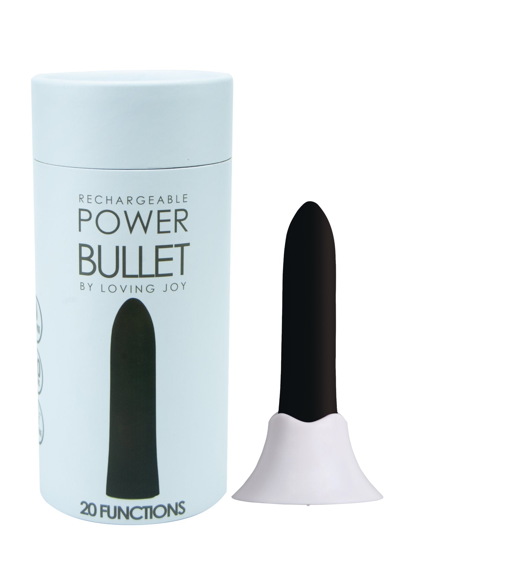Loving Joy Power Bullet Vibrator-'Black' belaadult Loving Joy Power Bullet Vibrator-'Black' belaadult