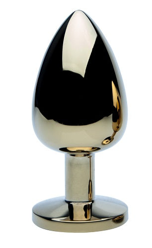 Precious Metals Gold Anal Plug-Large